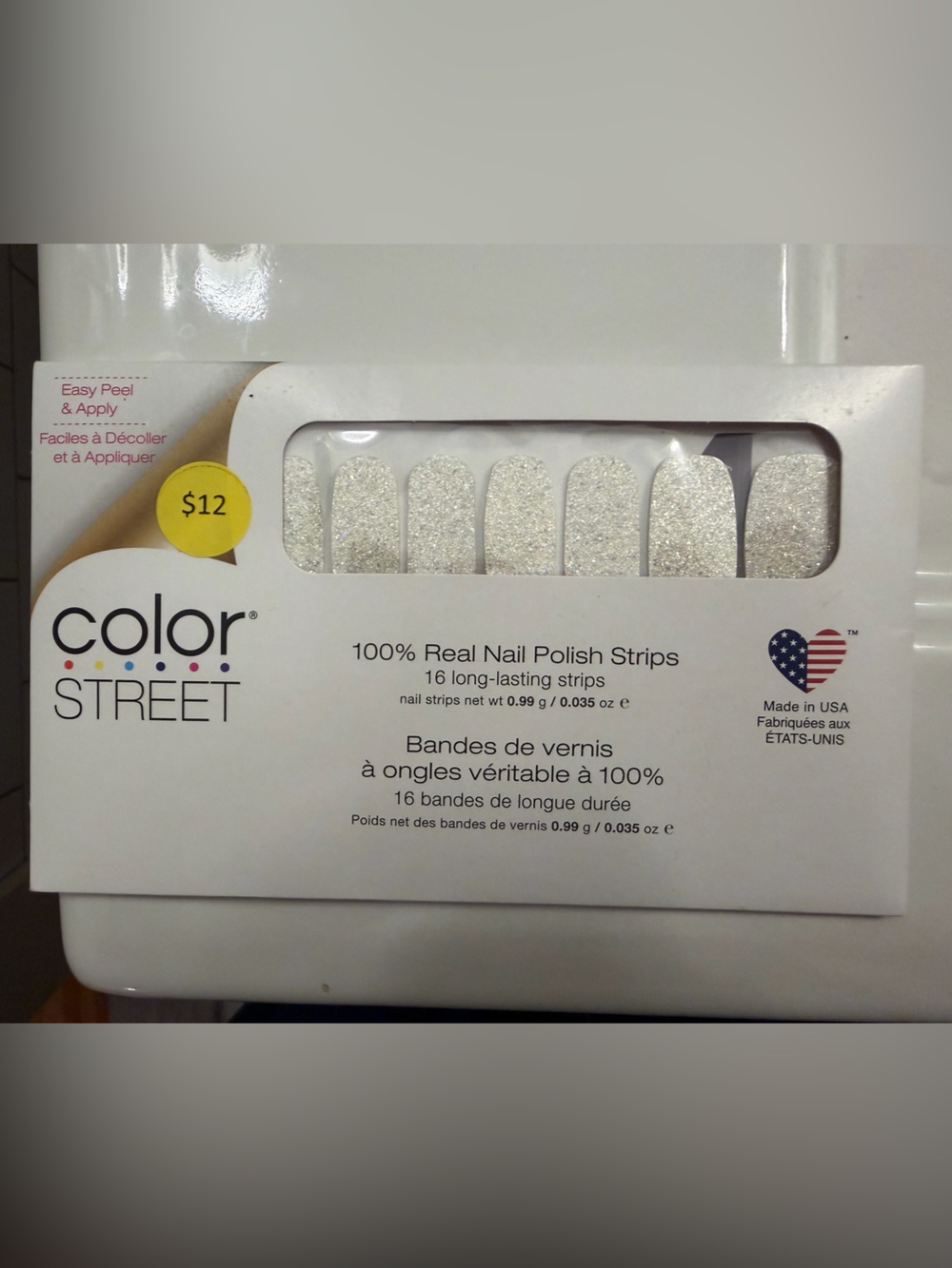 Color Street Glitter Nail Strips New “Home Sleet Home”